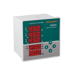 Multimetro digital ecras vcf 96mm 5displ