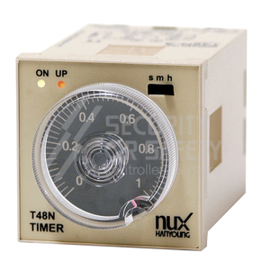 Timer 6seg/6min/6hr 24-240V 8 pines analógico