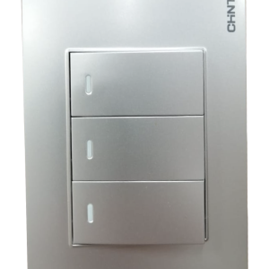 Switch triple sencillo silver 16 a 120v chint