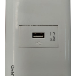 Tomacorriente usb con placa chint