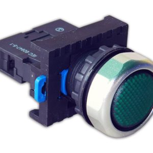 LUZ PILOTO 22MM 24 VAC/DC VERDE