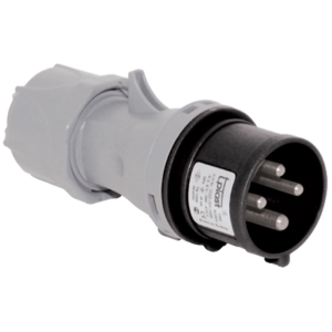 ESPIGA 32A 3P+T 7h IP44 NEGRO