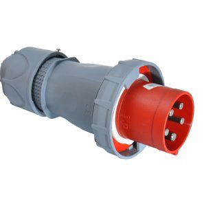 ESPIGA 6H 125A 3P+T IP67 ROJO