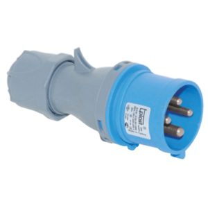 ESPIGA 16A 3P+T 9h IP44 AZUL