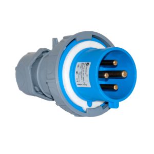 ESPIGA 32A 3P+N 9h IP67 AZUL