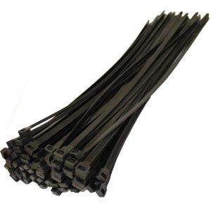 CINCHO PLASTICO 4 P. NEGRO (100 U)