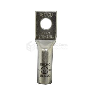TERMINAL DE ENTALLAR 2 AGUJEROS 2/0 AWG