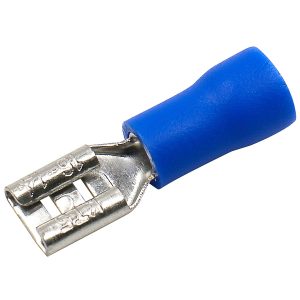 TERMINAL HEMBRA AISLA 16-14 AZUL (100 U)