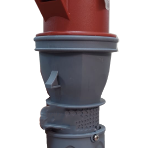TOMA PENDULO 6H 16A 3P+T IP44 ROJO