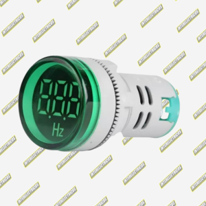 VOLTIMETRO 22MM  50-500VAC VERDE